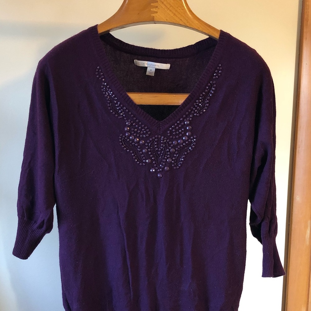 EUC Lauren Conrad top/light sweater